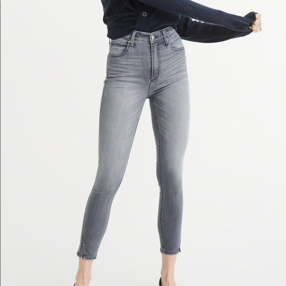Abercrombie & Fitch Simone high rise ankle